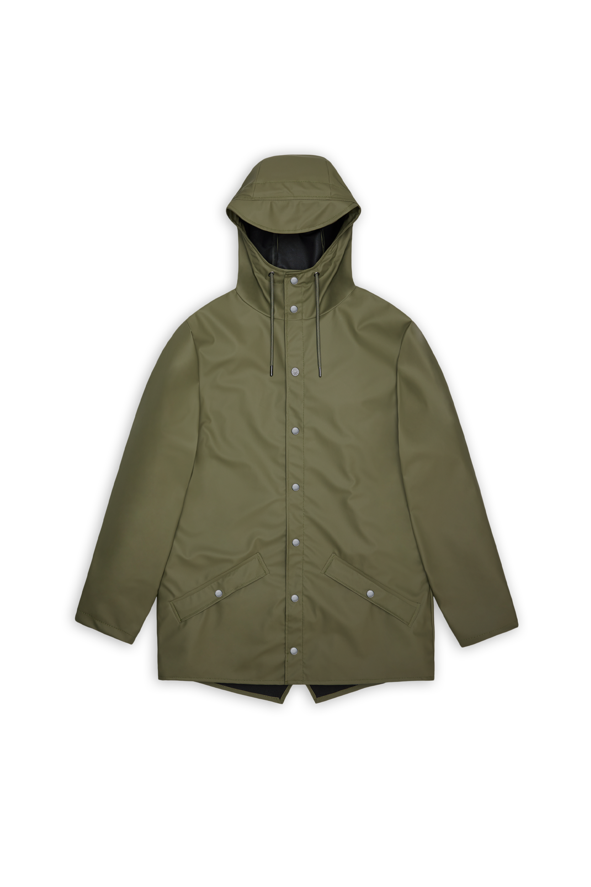 Hooded waterproof windbreaker Green