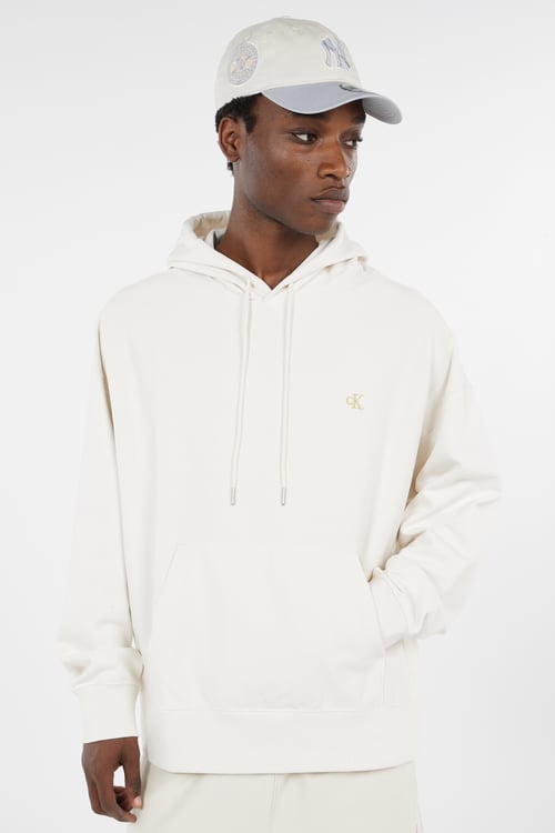 CALVIN KLEIN Hoodie Blanc