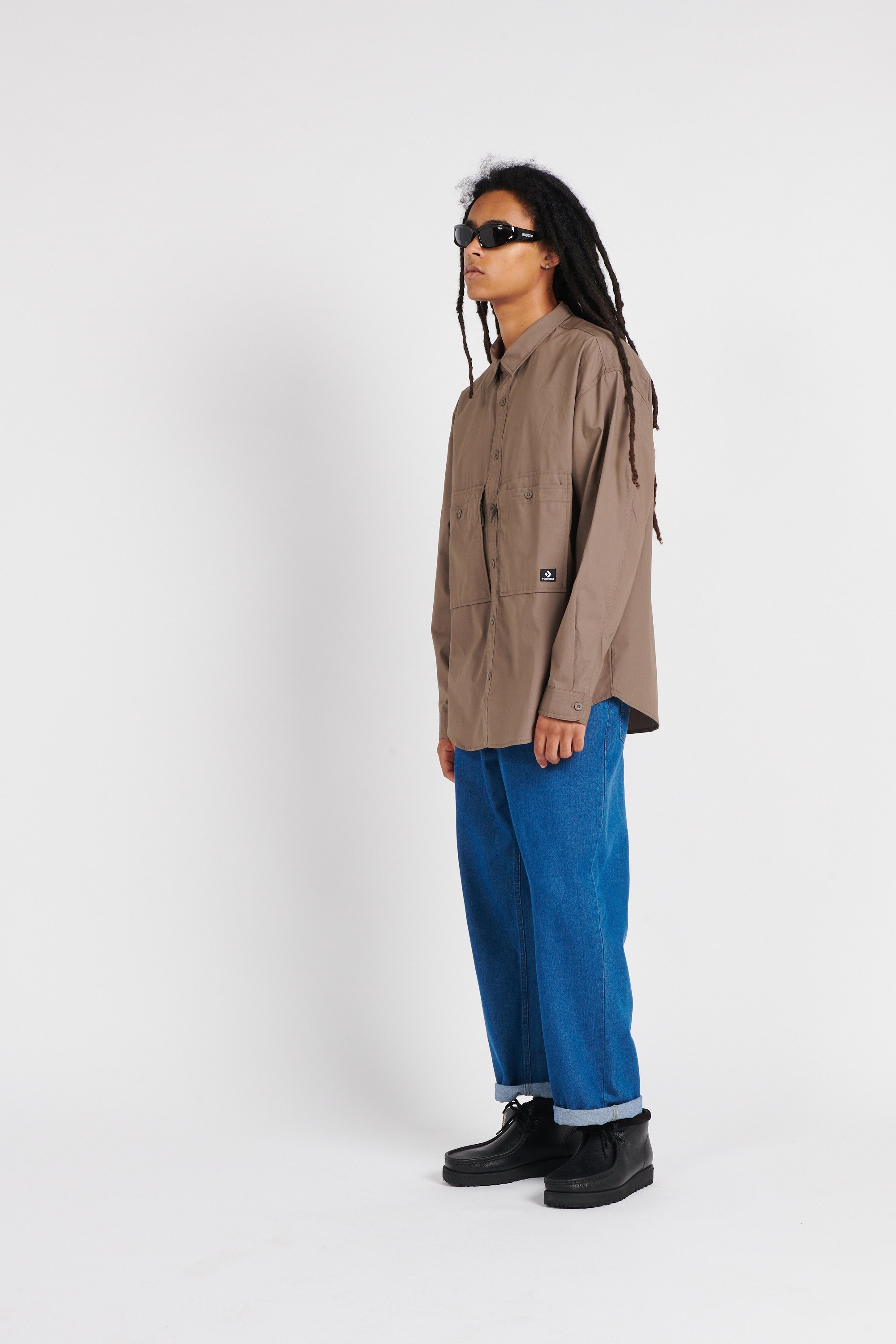 Shirt CONVERSE Brown