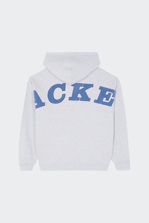 JACKER Hoodie zippé Gris