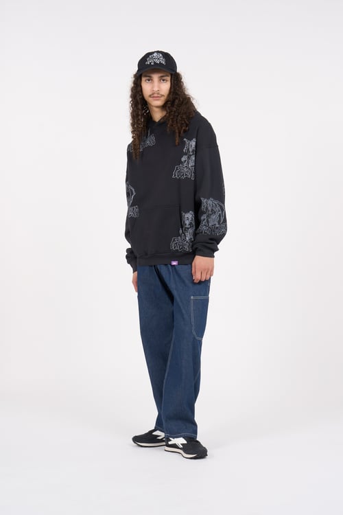 JACKER Hoodie Noir