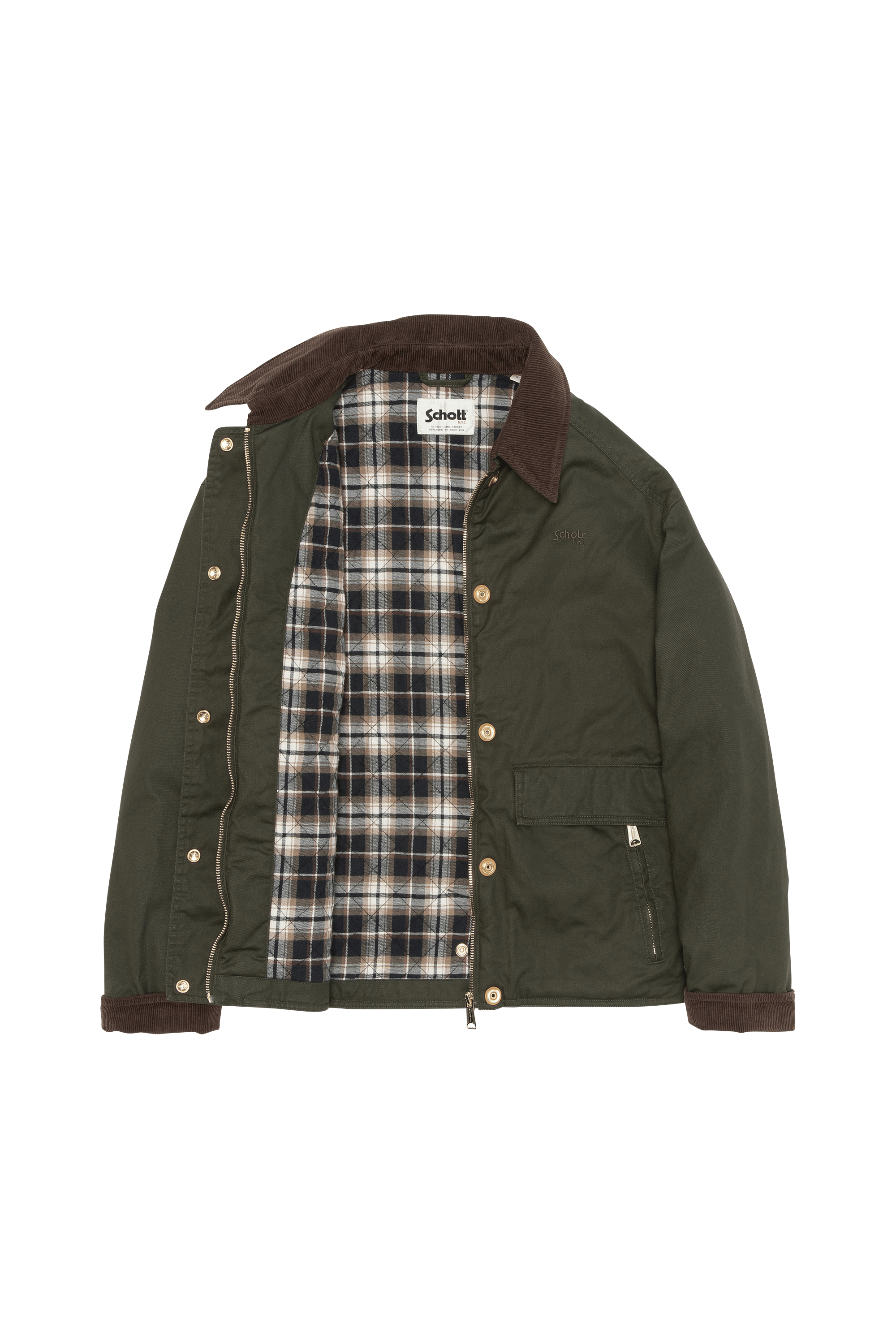 Jacket | Green SCHOTT Women