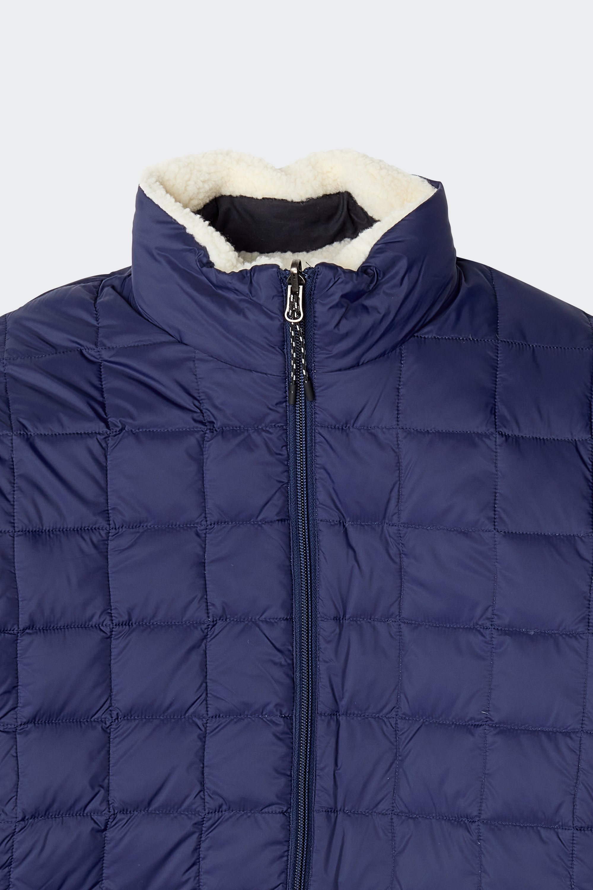 Doudoune réversible  | Bleu by TAION Doudoune réversible  Bleu