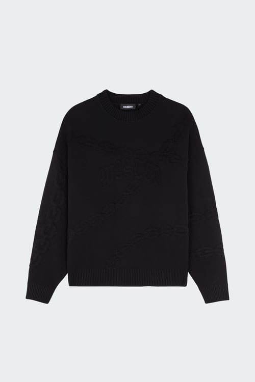 Wasted - Pull - Taille M Noir homme