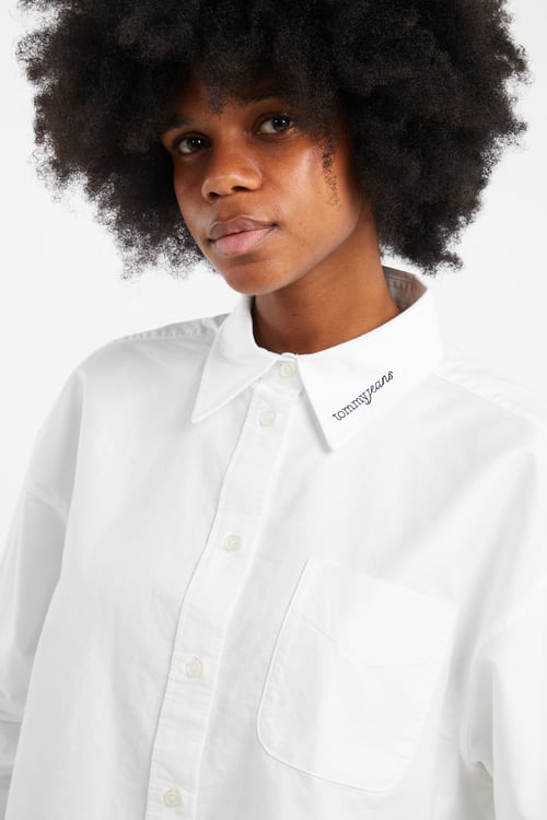 TOMMY JEANS Shirt White