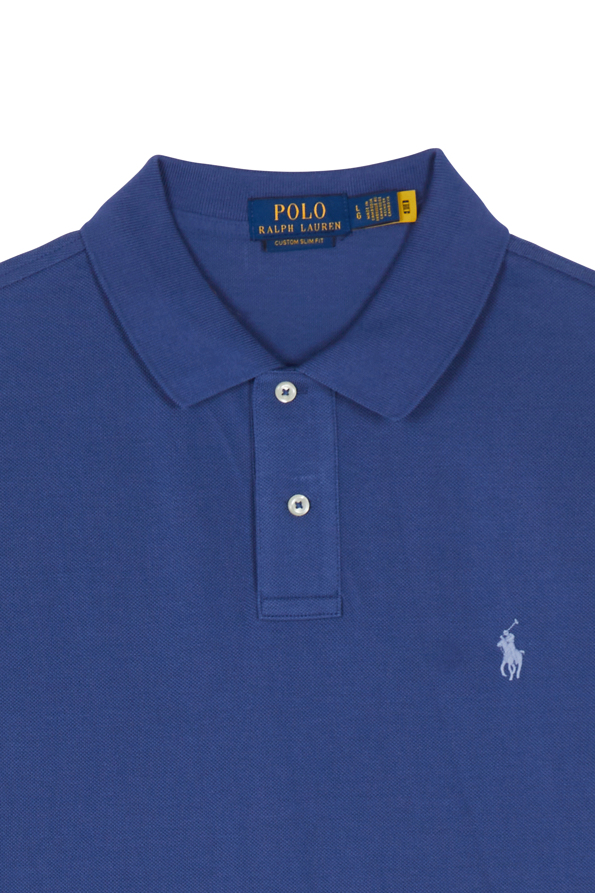 Polo slim-fit en coton POLO RALPH LAUREN Bleu