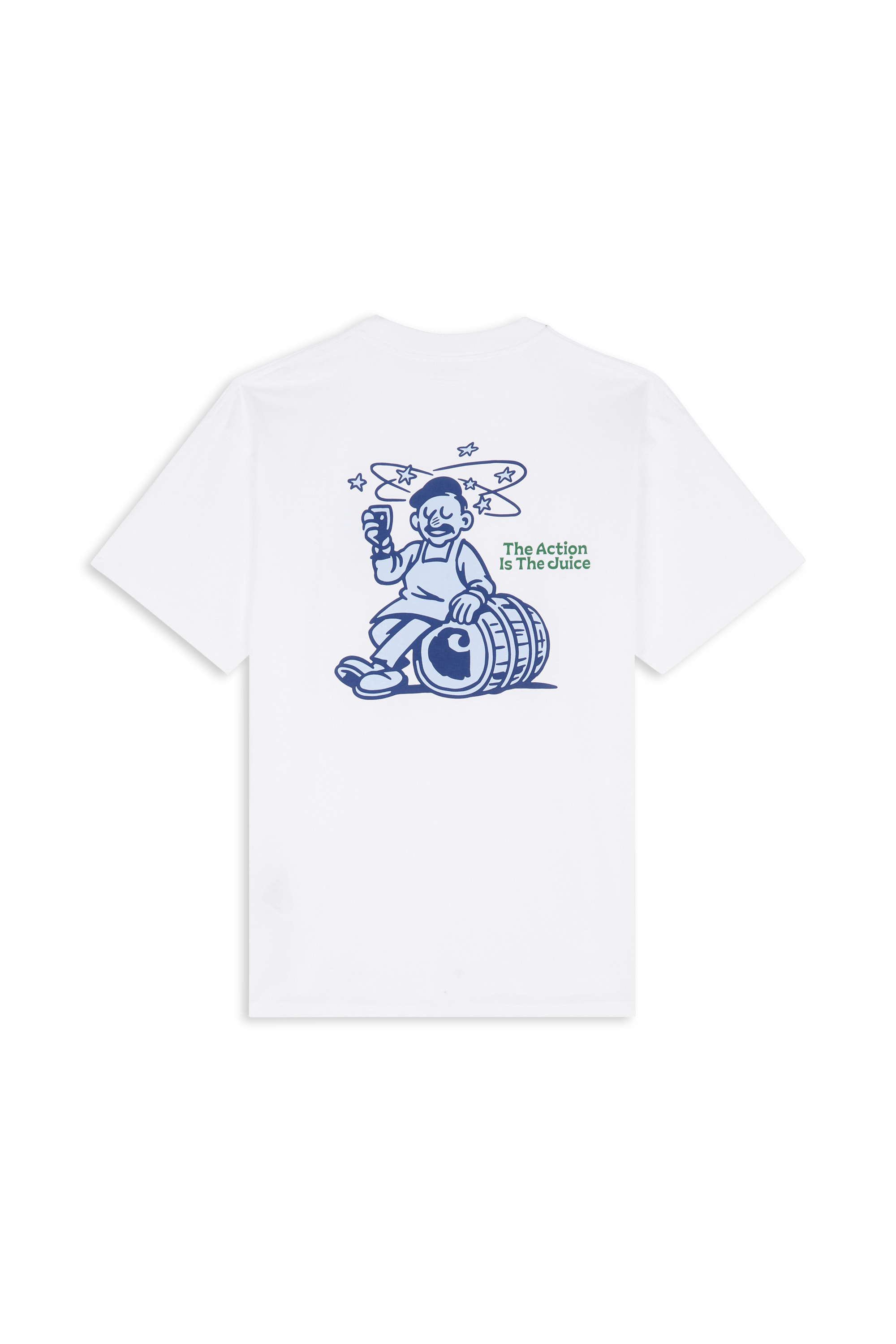 Regular-fit round-neck cotton T-shirt | White CARHARTT WIP Men