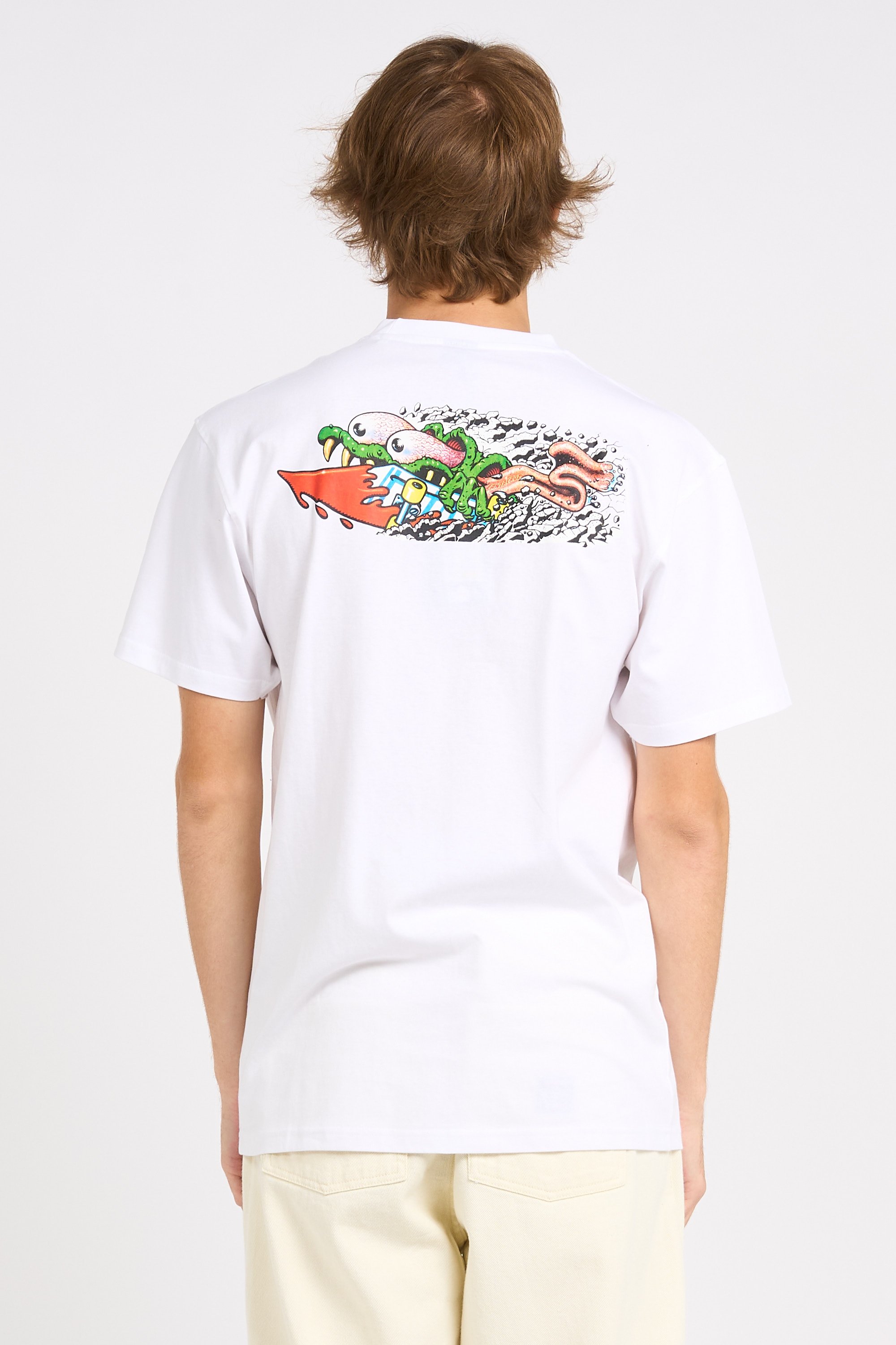 T-shirt  | Blanc SANTA CRUZ Homme