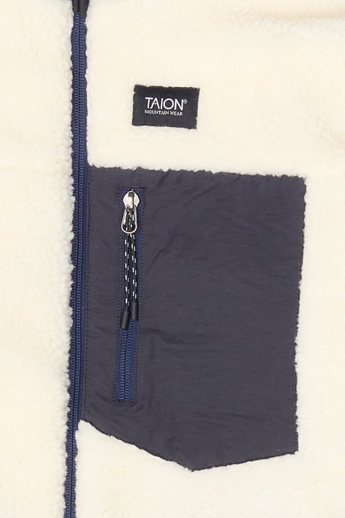 TAION Doudoune réversible  Bleu