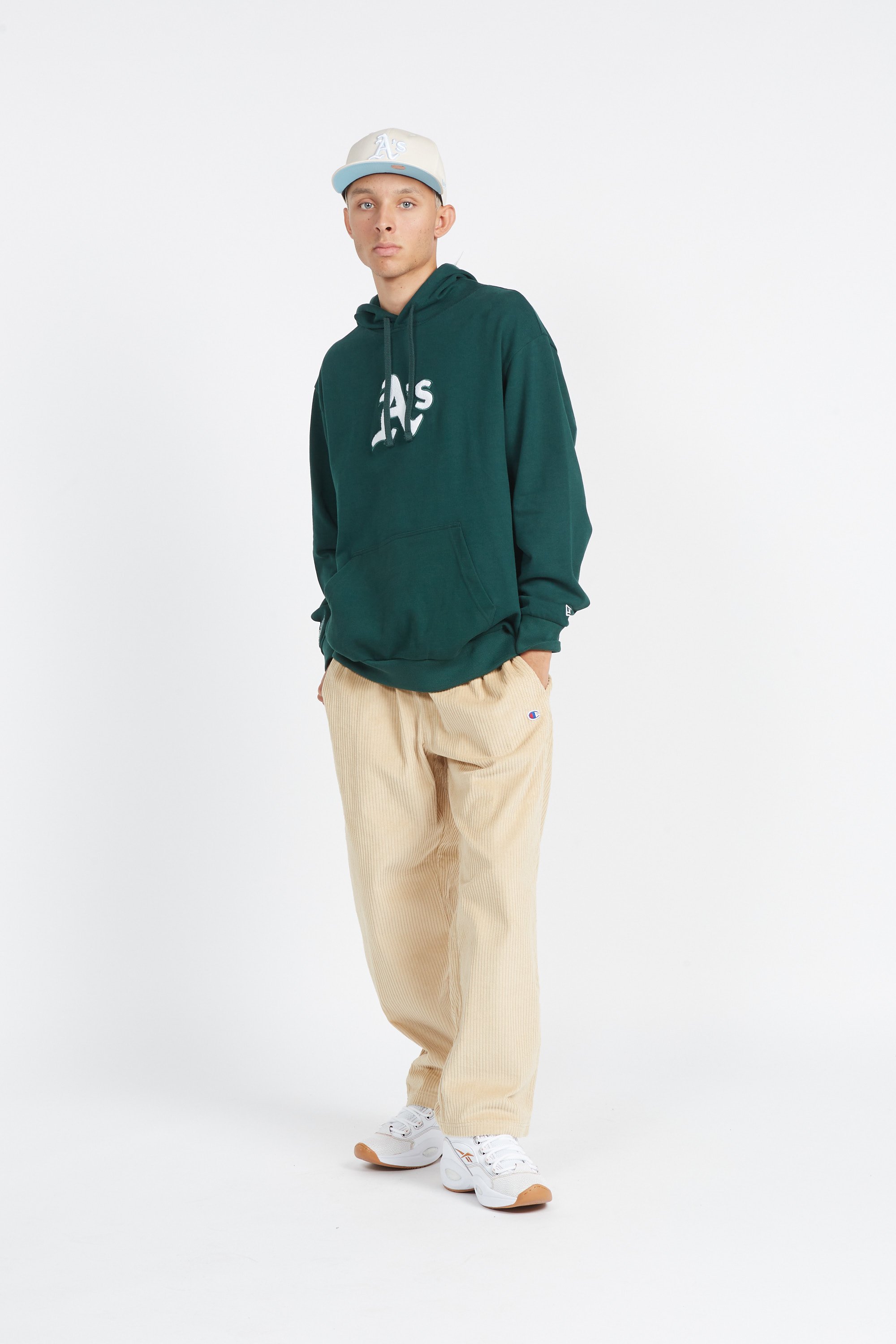 Hoodie NEW ERA Green