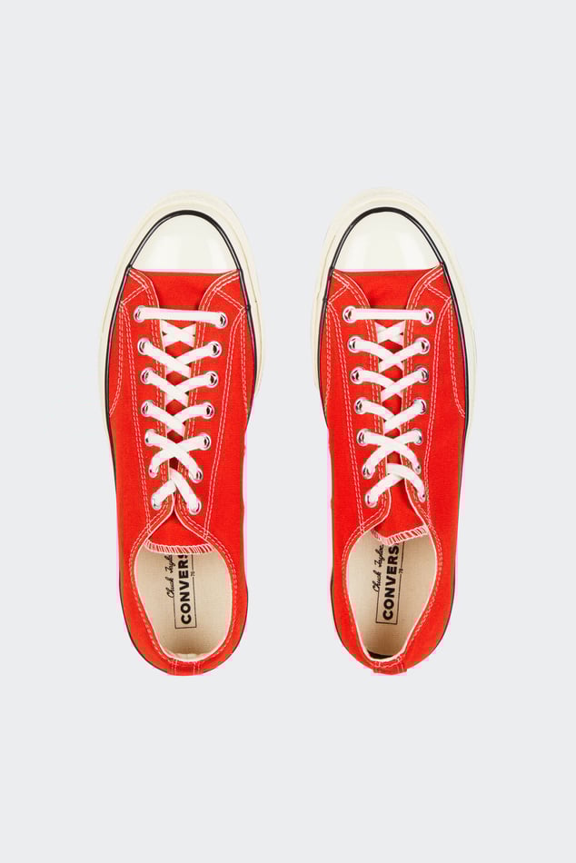 Converse rouge basse homme online