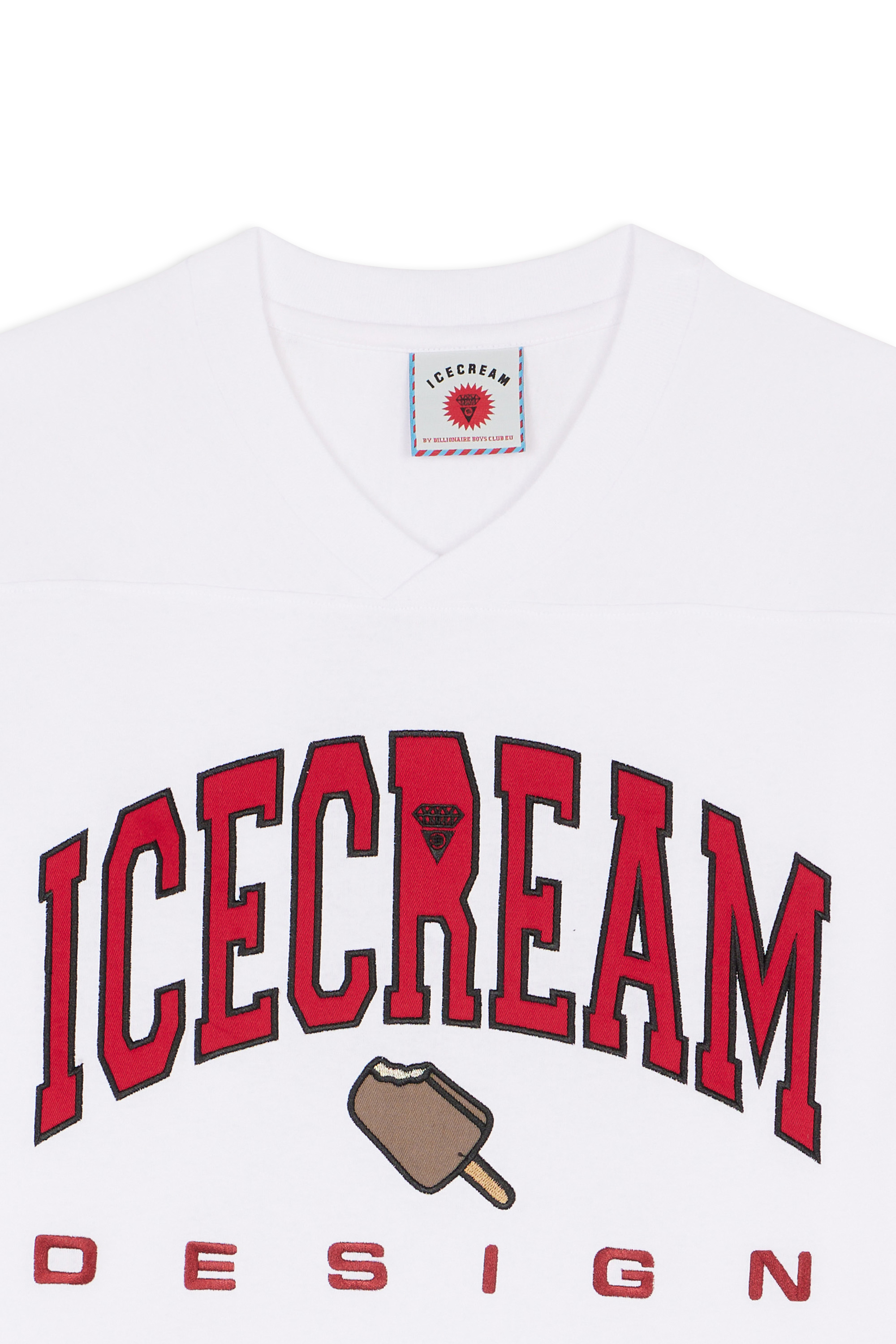 Regular-fit round-neck cotton T-shirt White