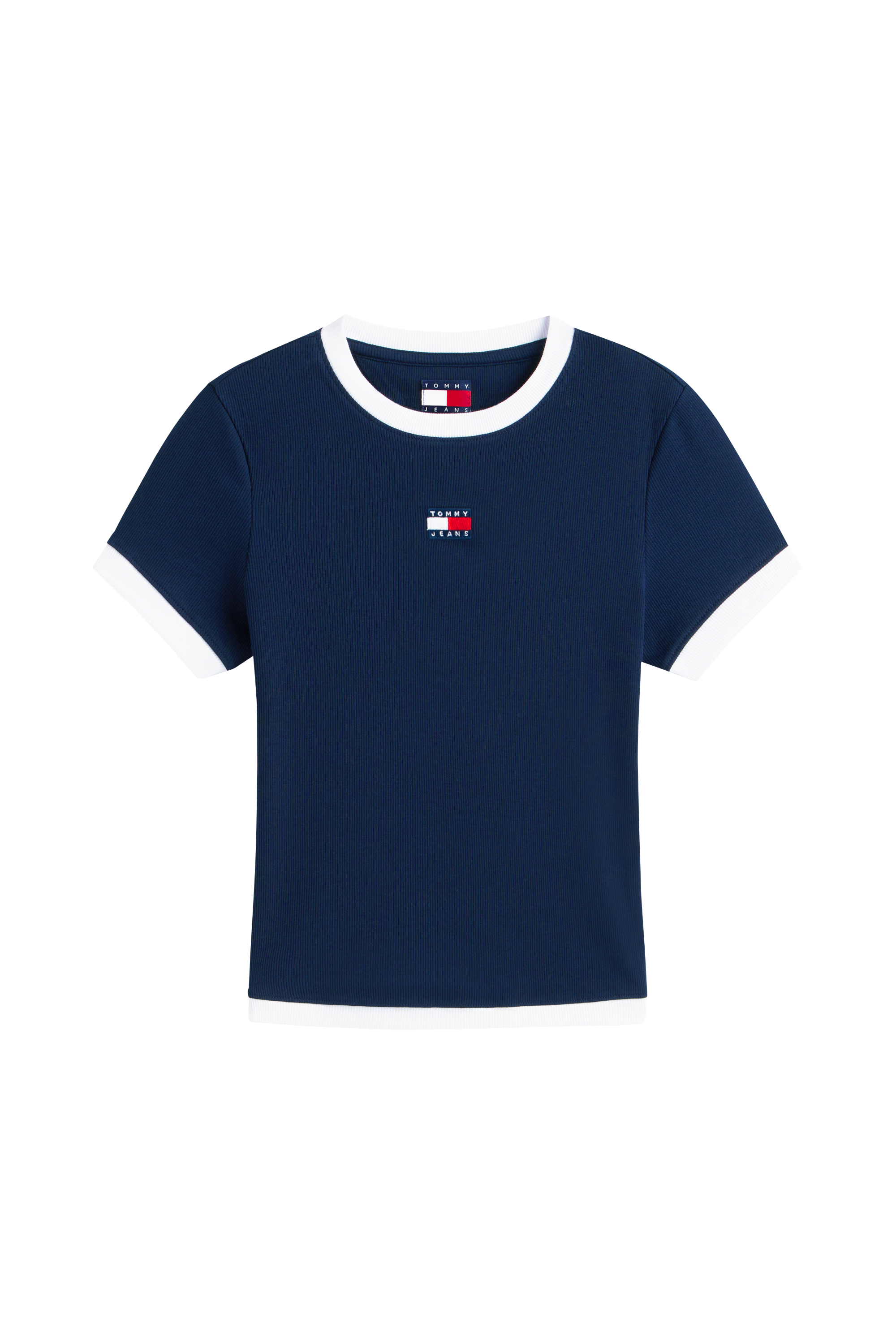 T-shirt TJW Slim SH BADGE SS RIB EXT Marine