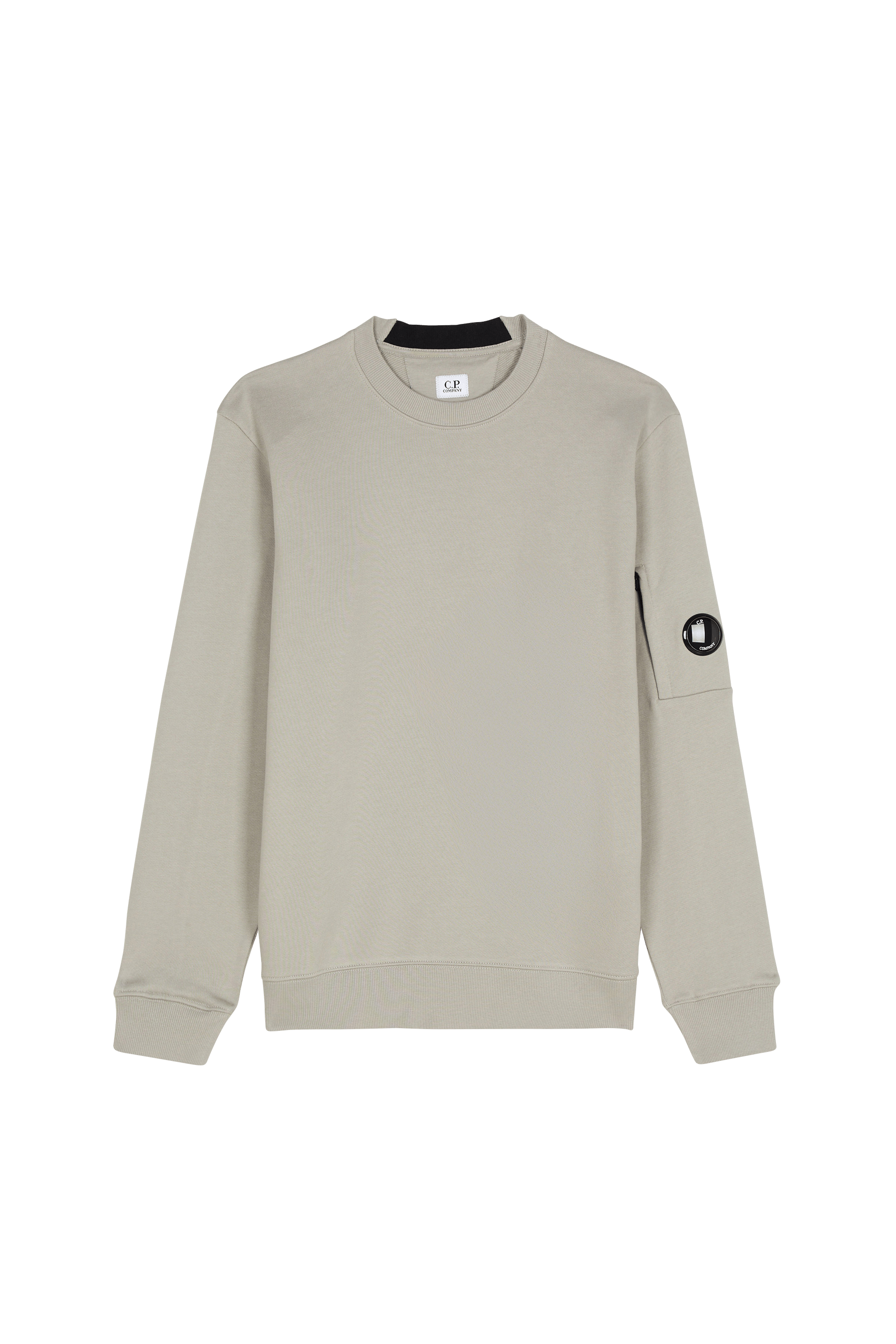 Sweatshirt DIAGONAL RAISED FLEECE CREWNECK LENS SWEATSHIRT Dove