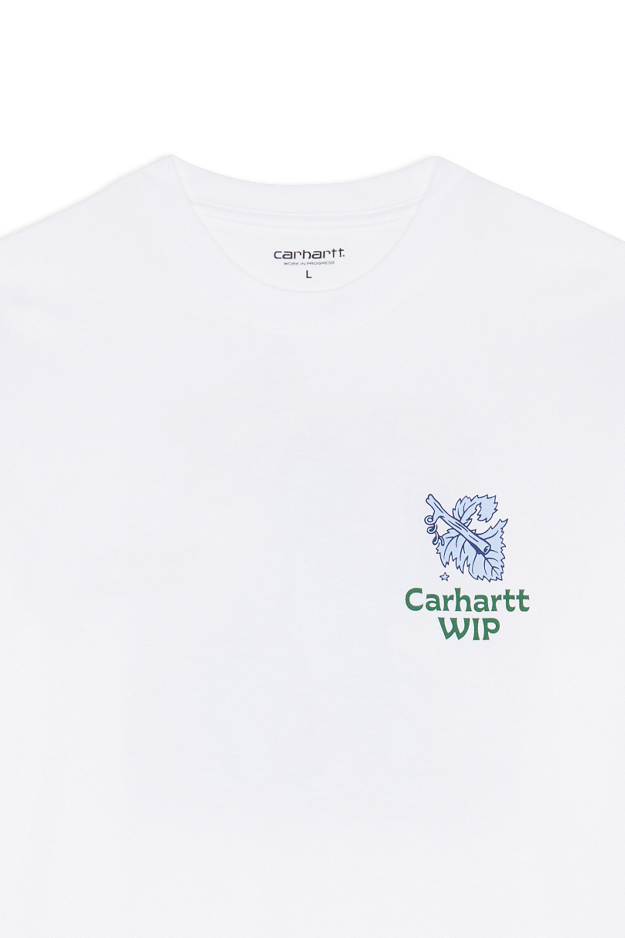 Regular-fit round-neck cotton T-shirt | White CARHARTT WIP Men