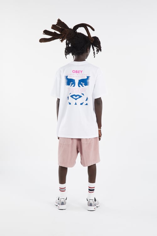 OBEY T-shirt Blanc