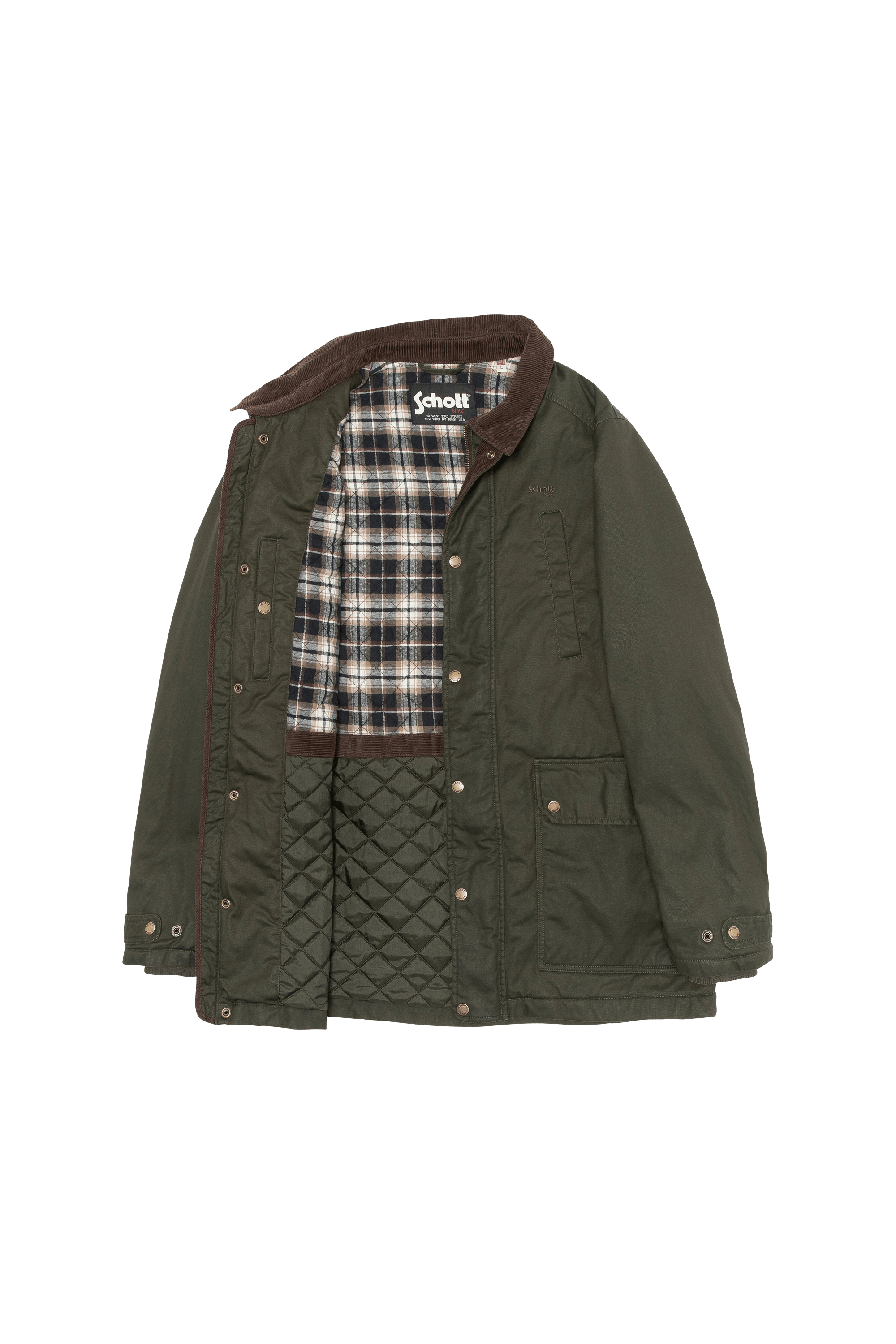 Jacket | Green SCHOTT Men