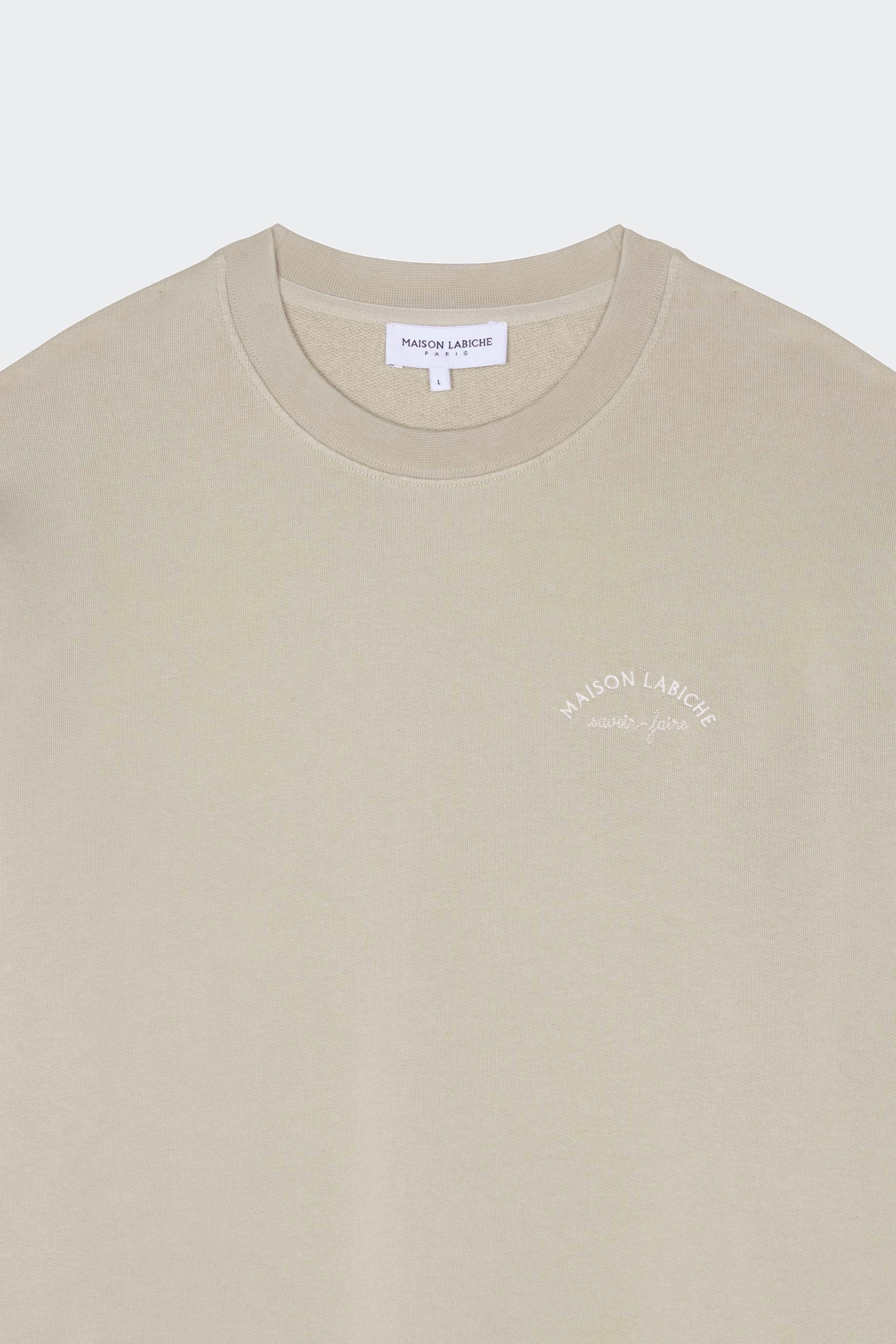 Sweatshirt | Khaki by MAISON LABICHE Sweatshirt Khaki