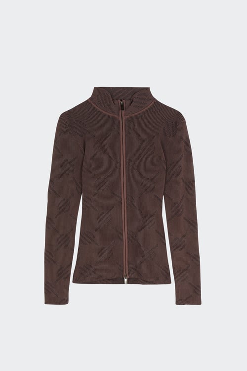 DAILY PAPER Gilet Marron