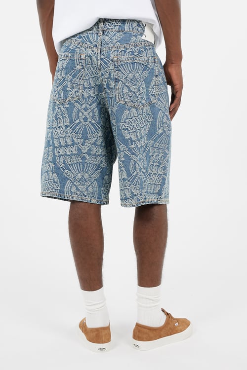 DAILY PAPER Short Bleu