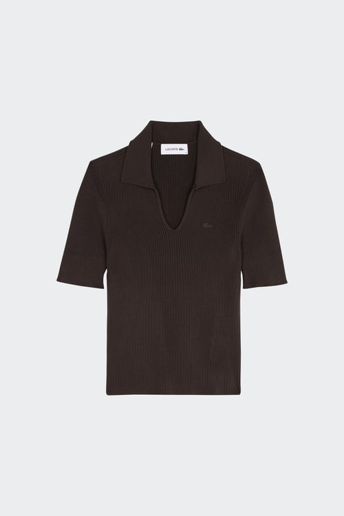 Polo - Taille 36 Marron