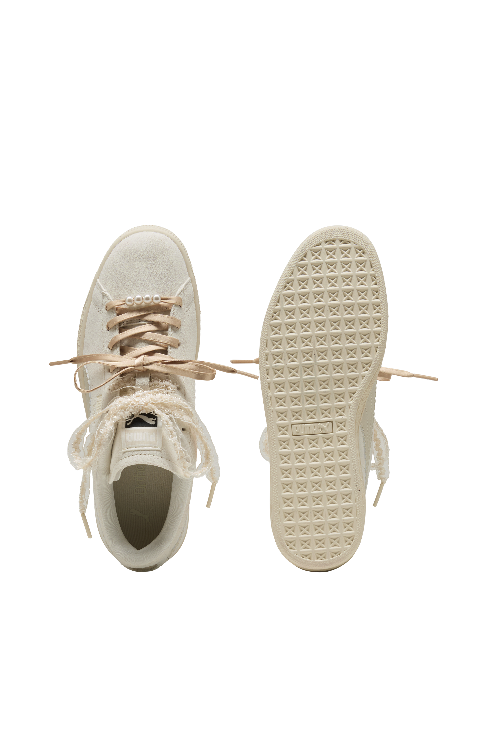 Men?s Storm 96 LO fabric and leather sneakers | White PUMA Women