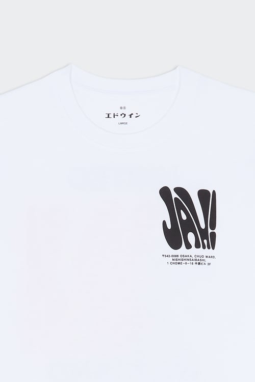 EDWIN T-shirt Blanc