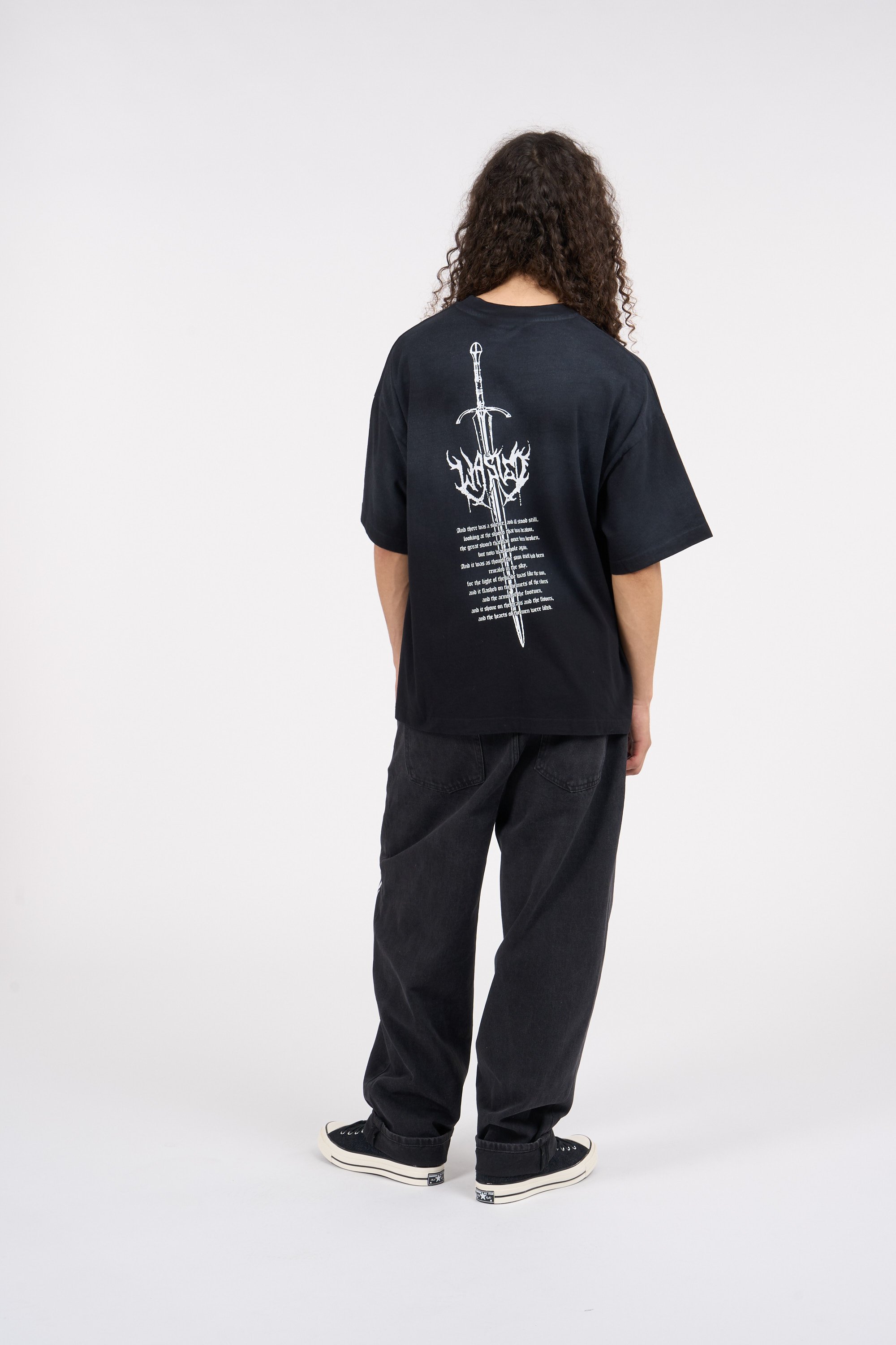 T-shirt | Noir by WASTED T-shirt Noir