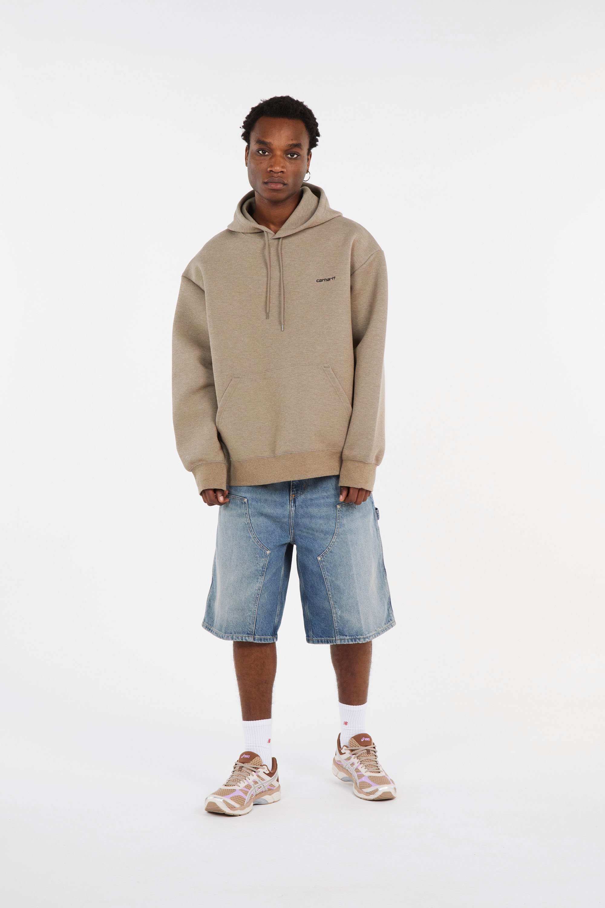 Hoodie Hooded Alda Sweat Brass / black