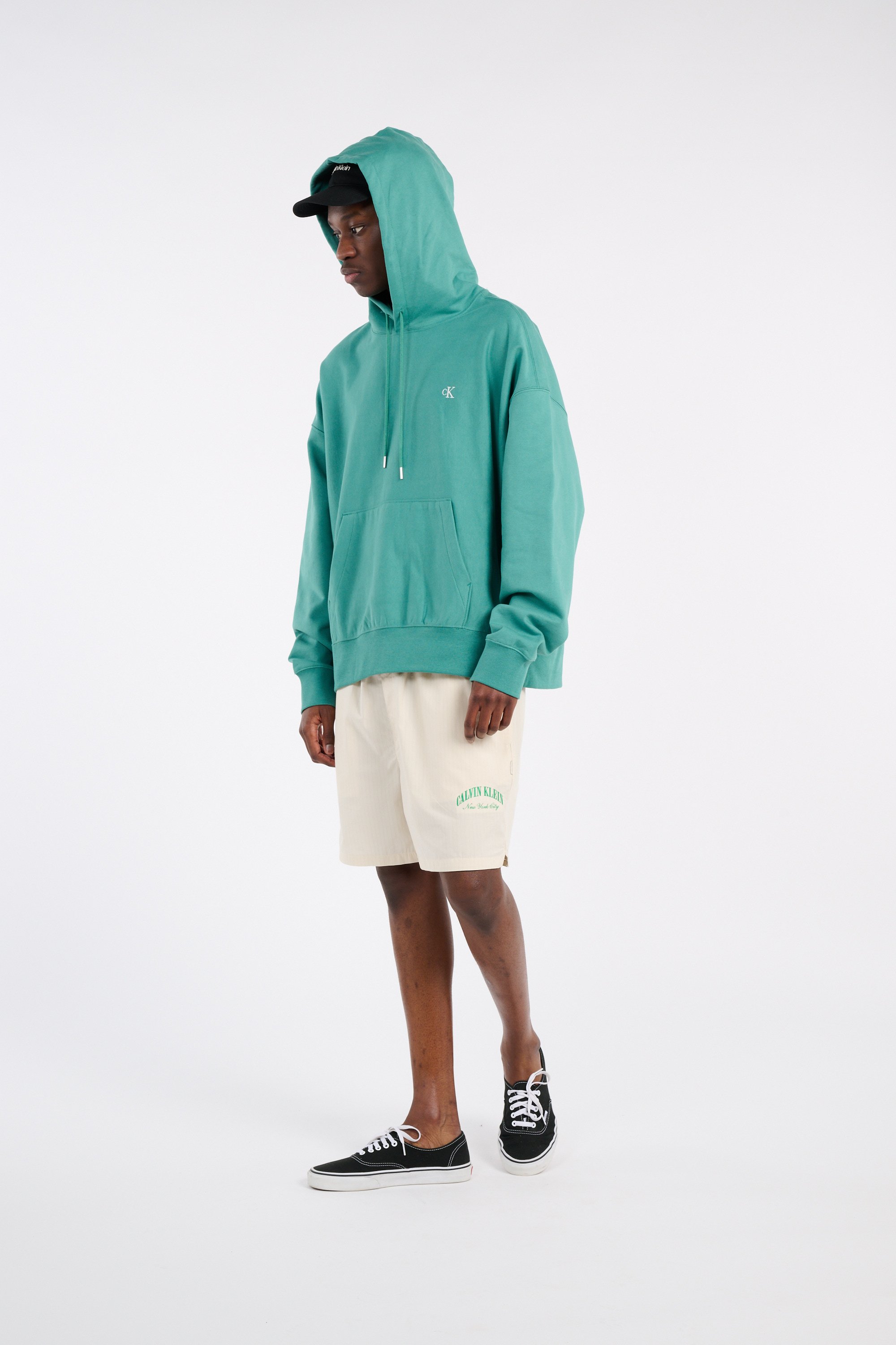 Hoodie CALVIN KLEIN Vert