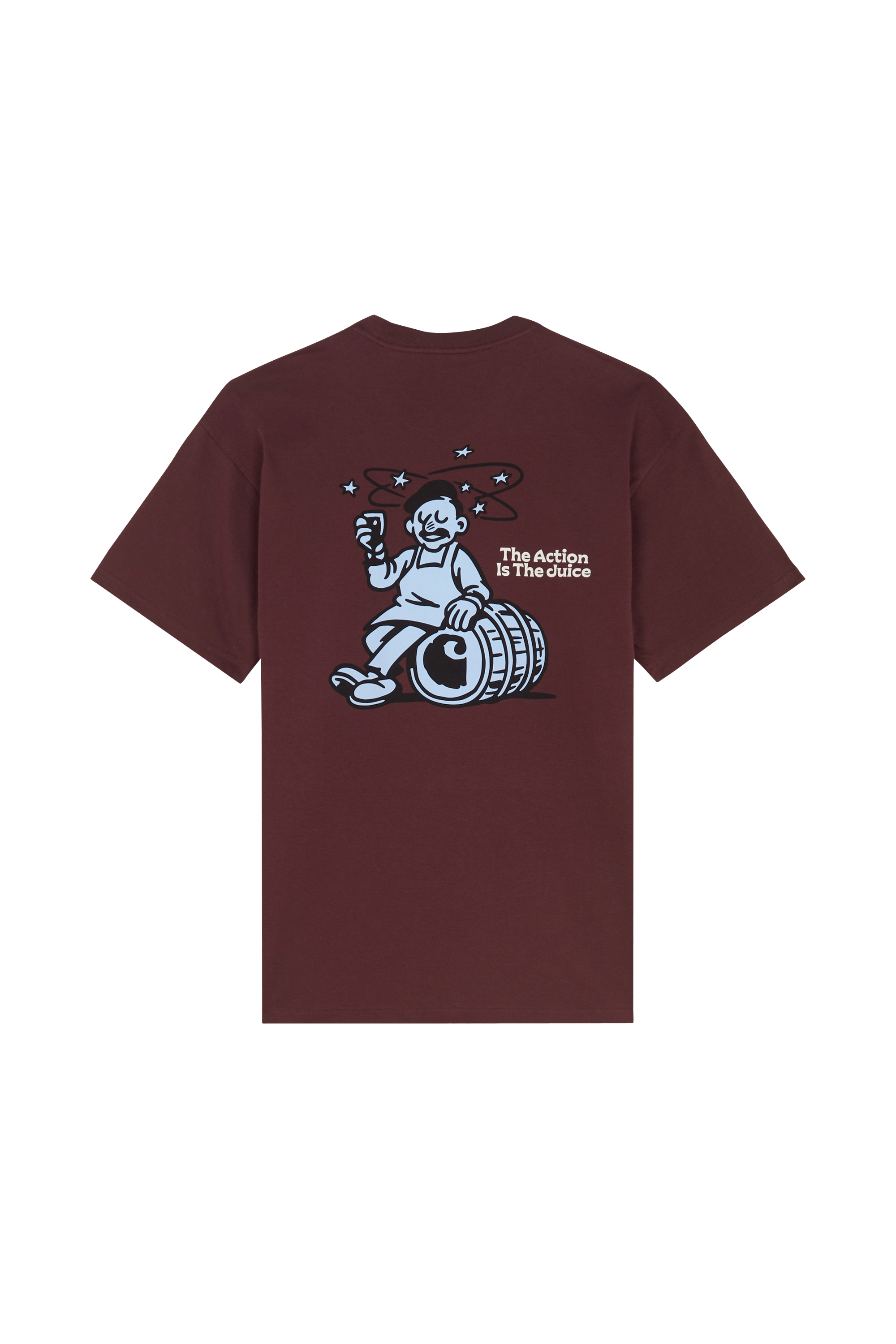 Regular-fit round-neck cotton T-shirt | Red CARHARTT WIP Men