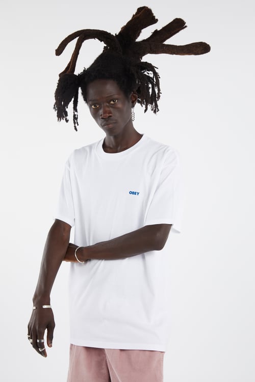 OBEY T-shirt Blanc