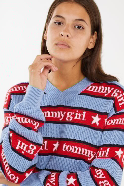 TOMMY JEANS Pull Bleu