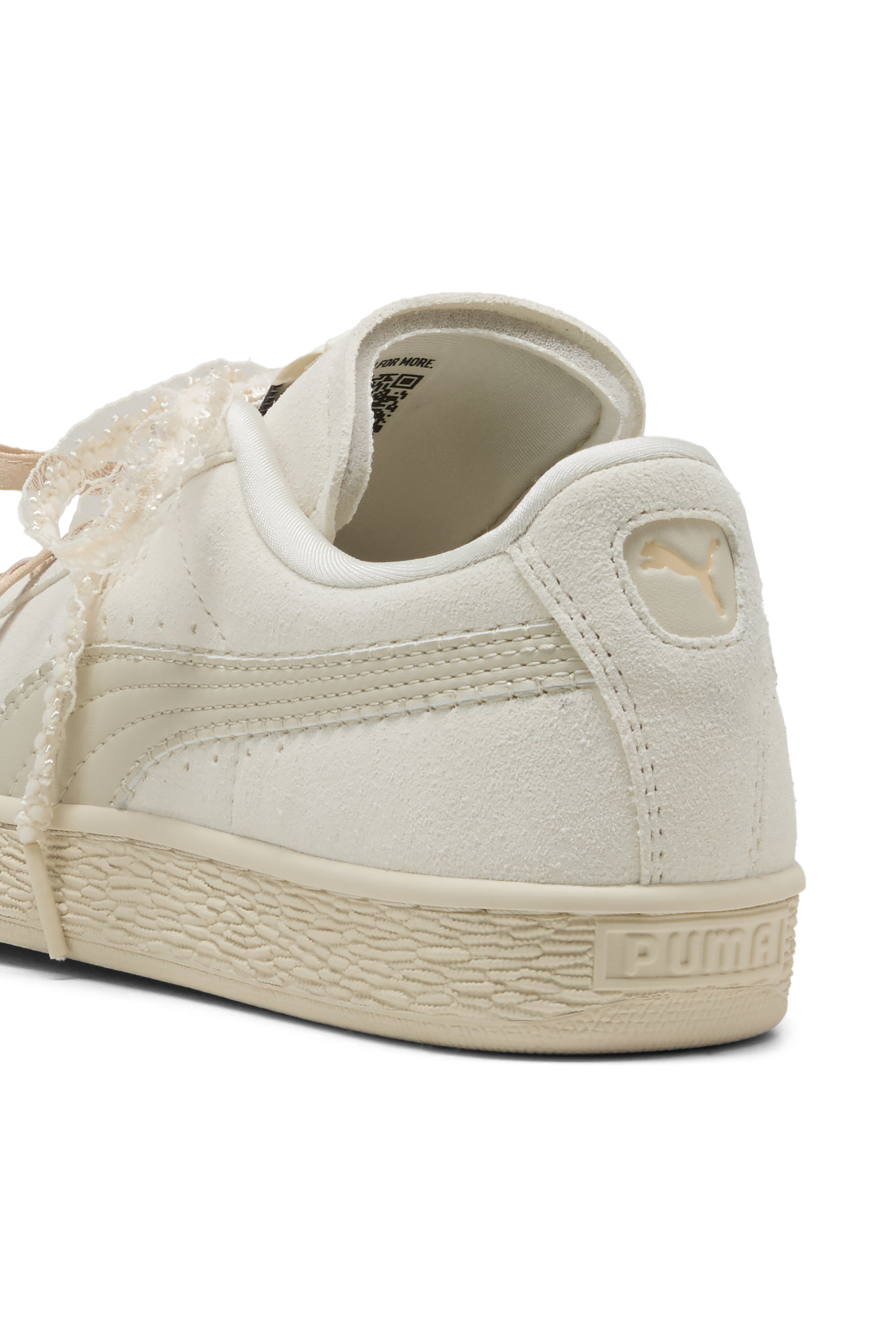 Men?s Storm 96 LO fabric and leather sneakers | White PUMA Women