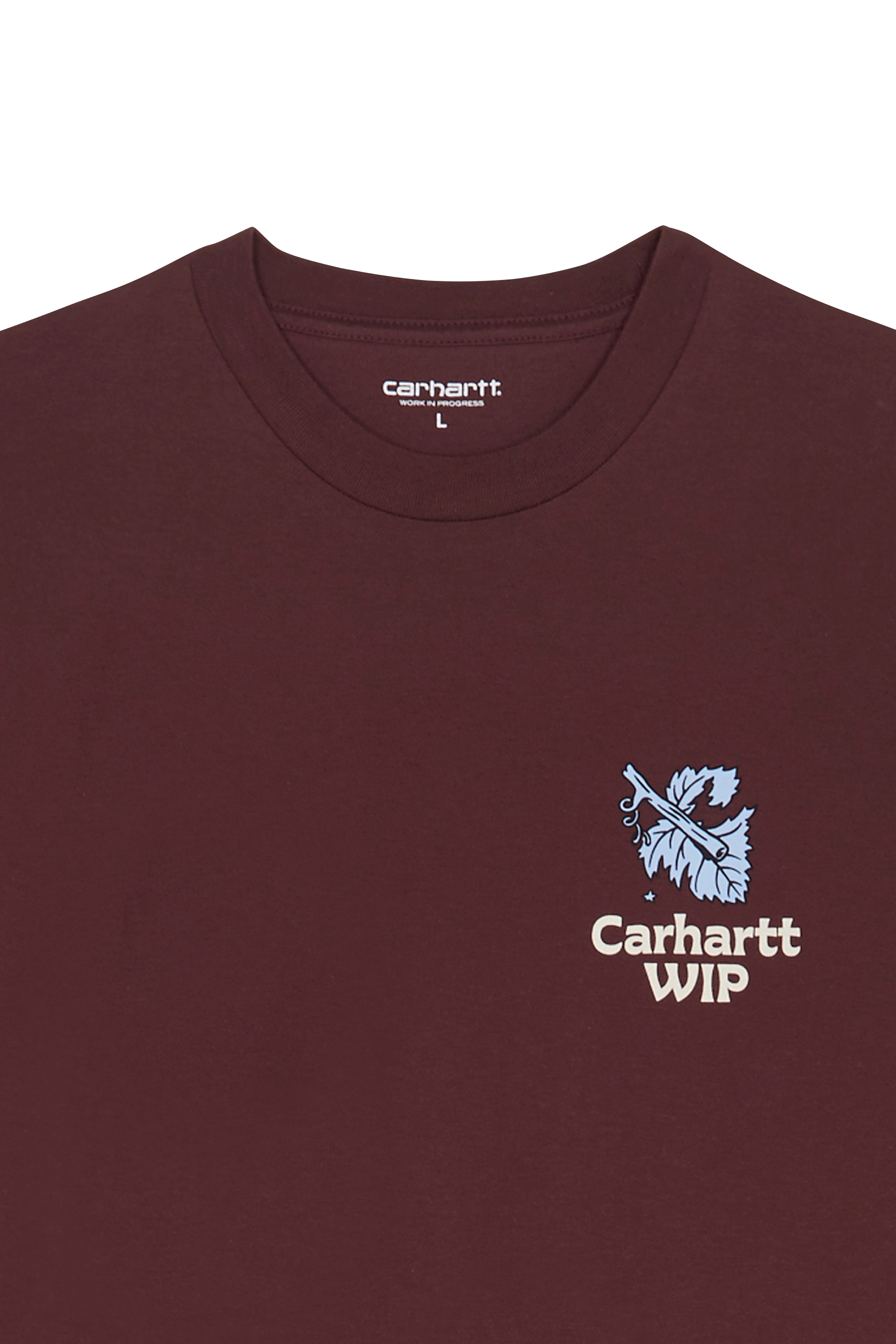 Regular-fit round-neck cotton T-shirt | Red CARHARTT WIP Men