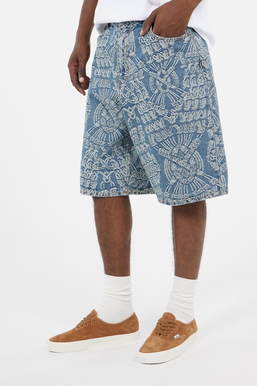 DAILY PAPER Short Bleu