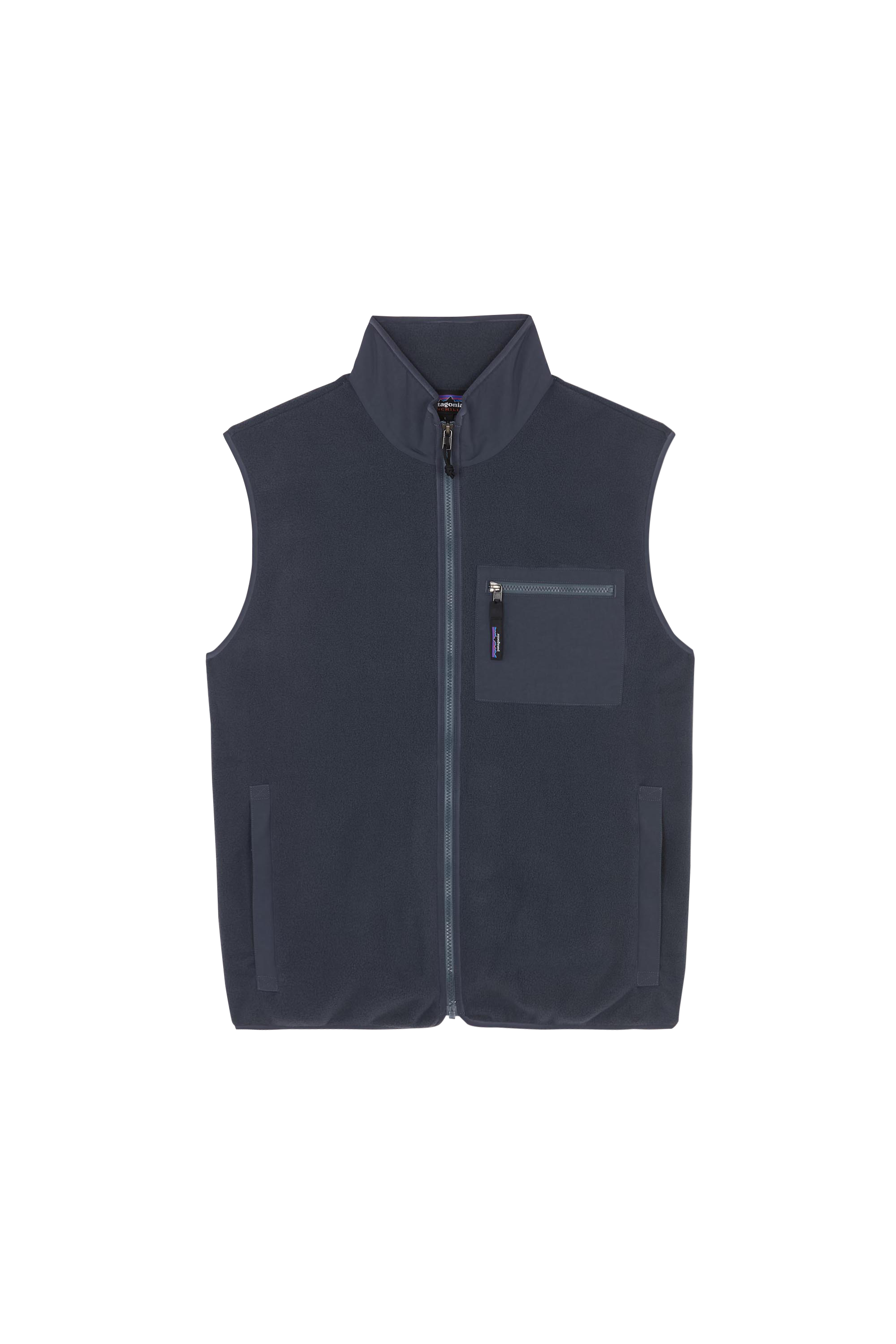 Sleeveless vest Blue