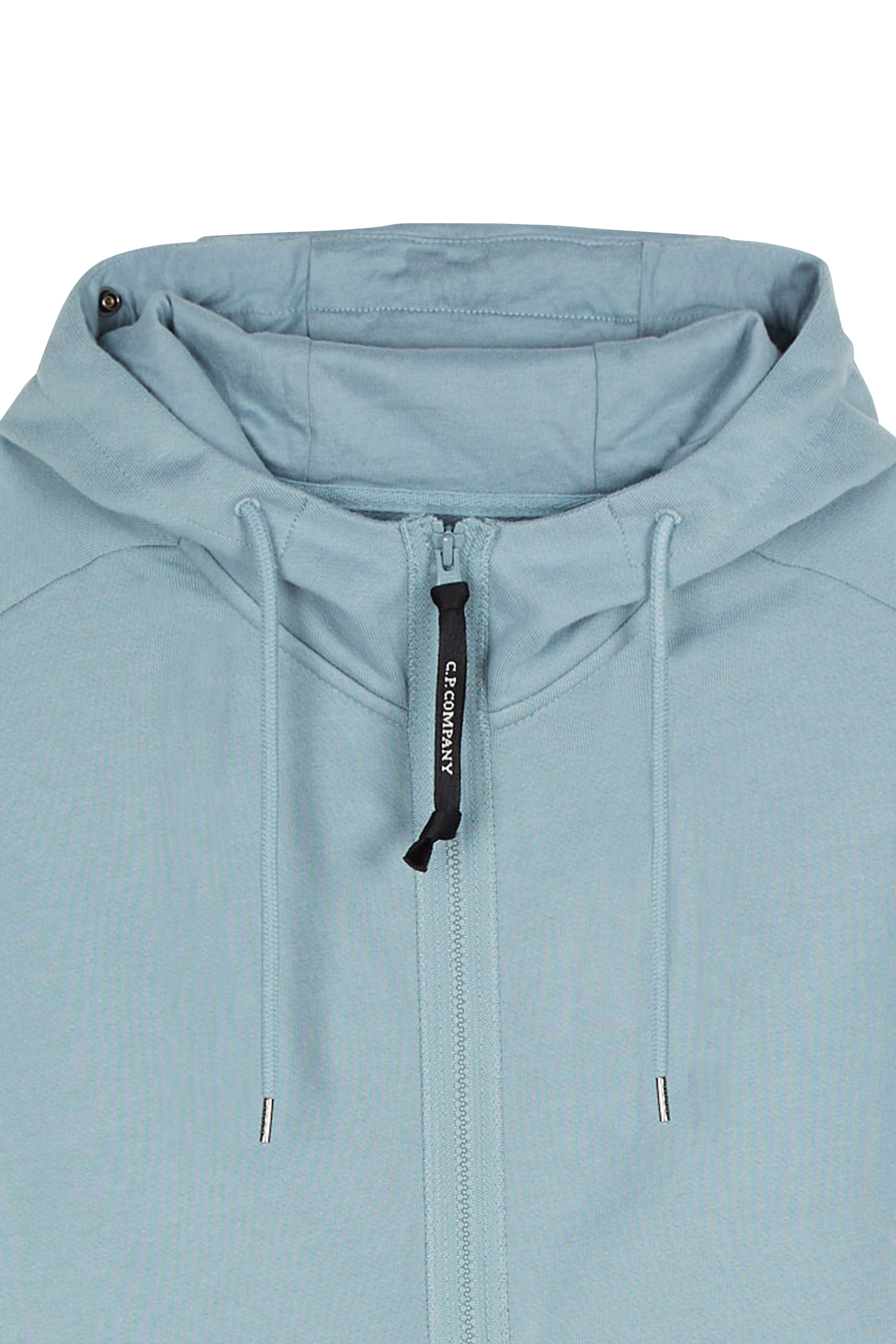 Zippered hoodie Blue
