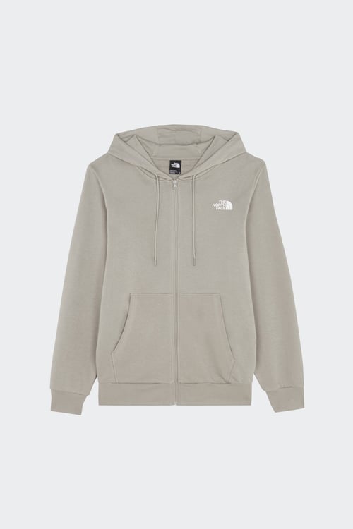 Hoodie zippé - Taille S Gris