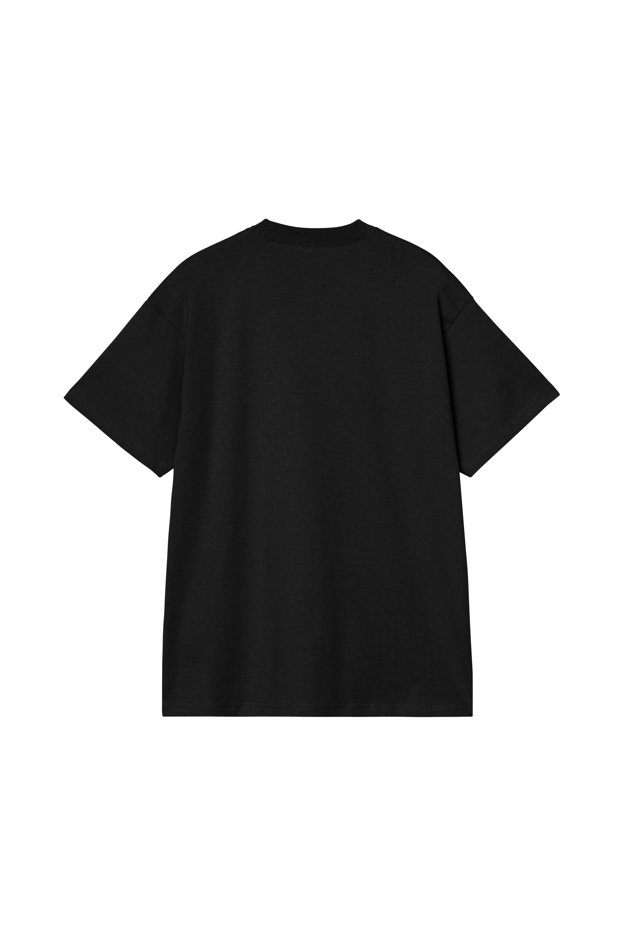 Regular-fit round-neck cotton T-shirt | Black CARHARTT WIP Men