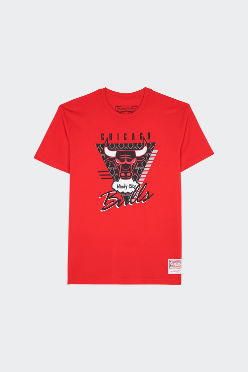 MITCHELL & NESS T-shirt Rouge