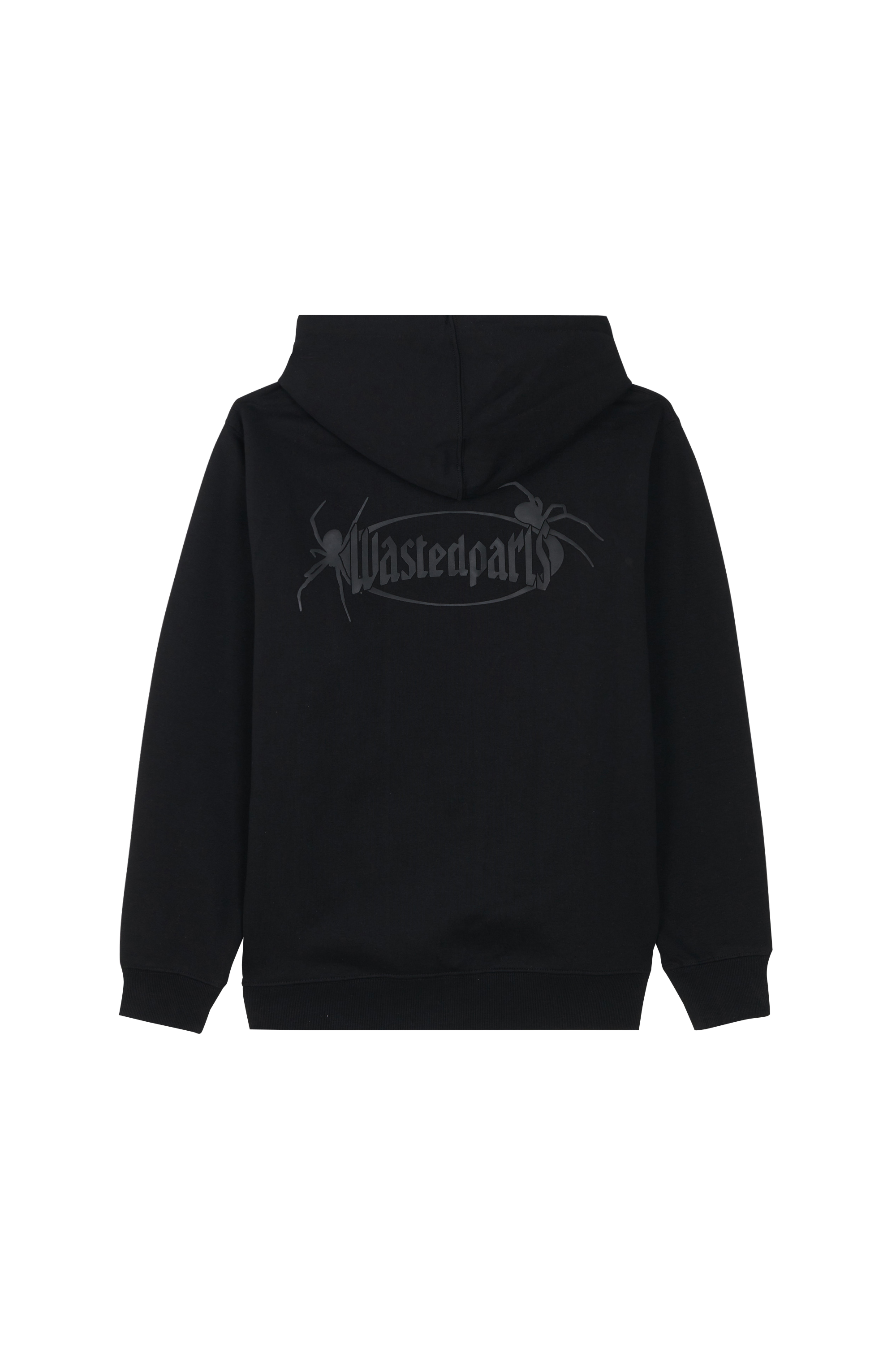 zip-up hoodie Black