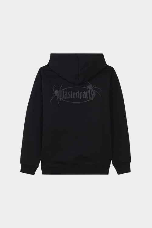 WASTED Hoodie zippé Noir
