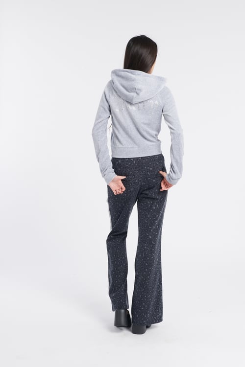 JUICY COUTURE zip-up hoodie Grey
