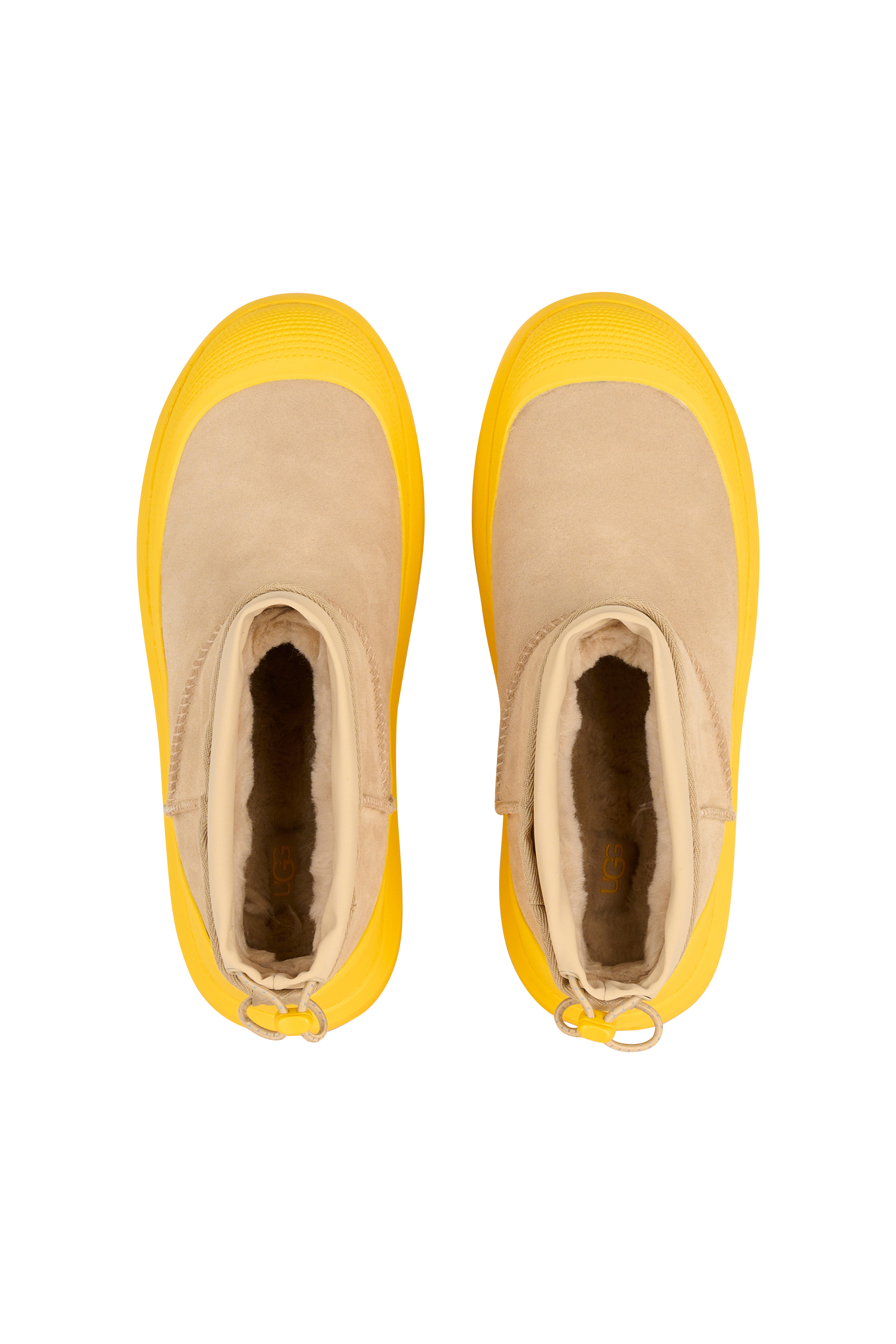 Bottines de pluie Beige