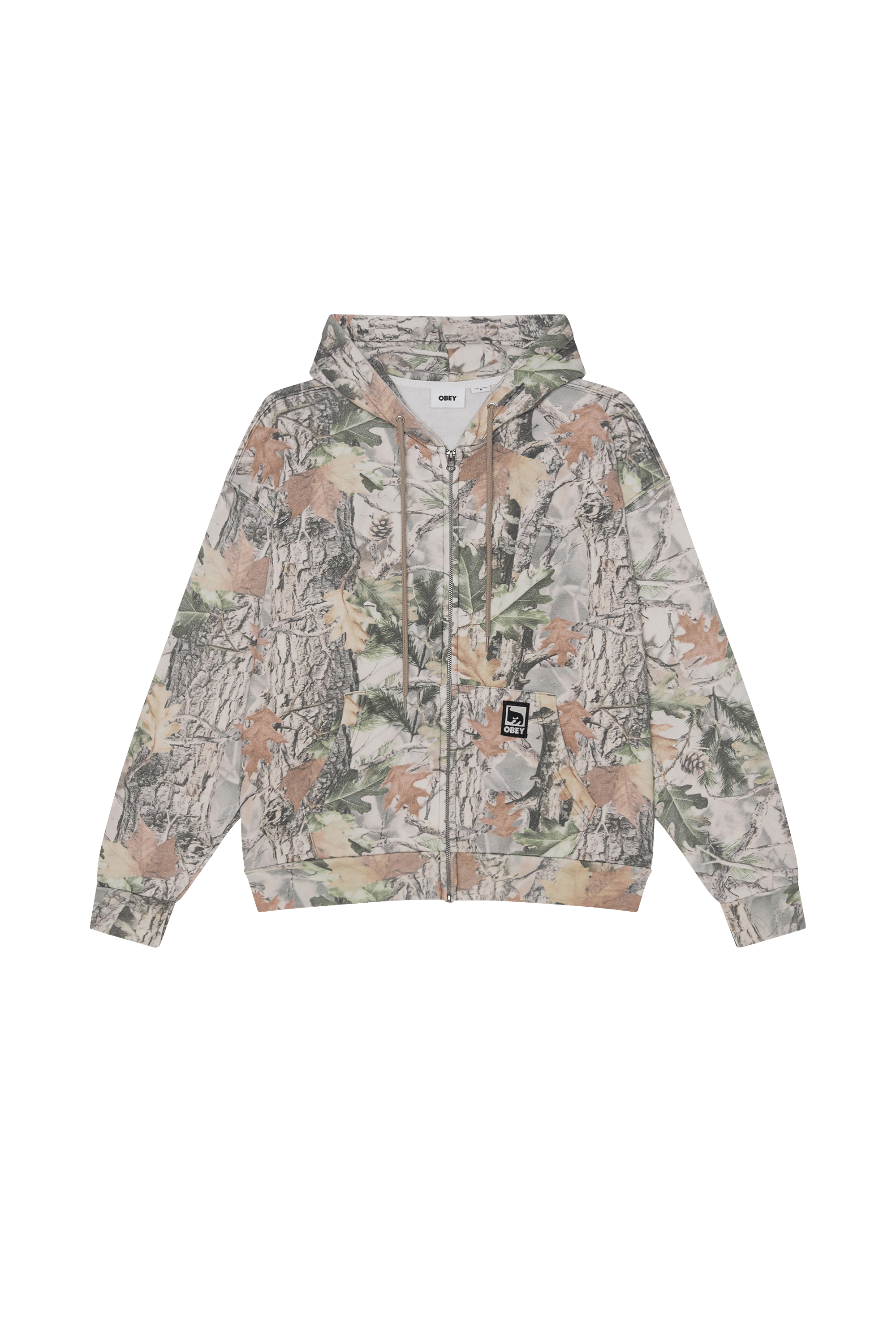 Hoodie  Dusty vintage wood camo