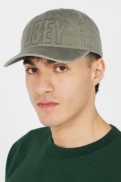OBEY Casquette Vert