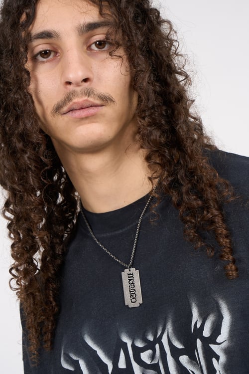 WASTED Collier Argent
