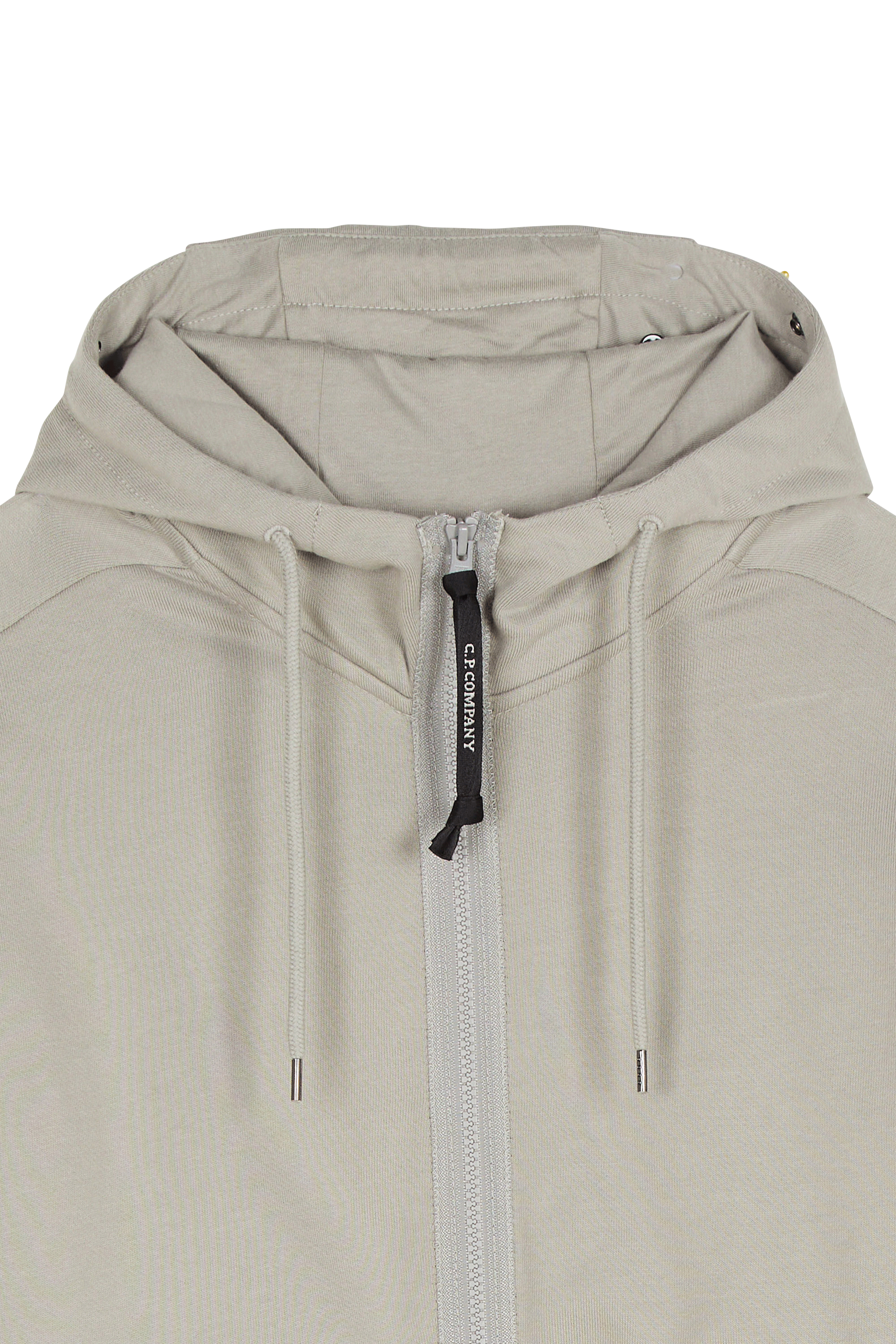 Zippered hoodie Grey