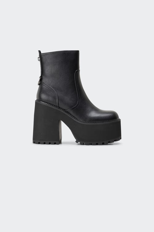 BUFFALO Bottines Noir